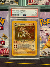 Load image into Gallery viewer, 1999 Pokemon Fossil Kabutops-Holo #9 PSA 7 NM