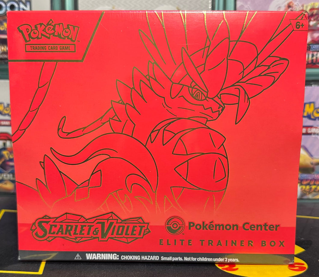 Pokémon Center ETB’s