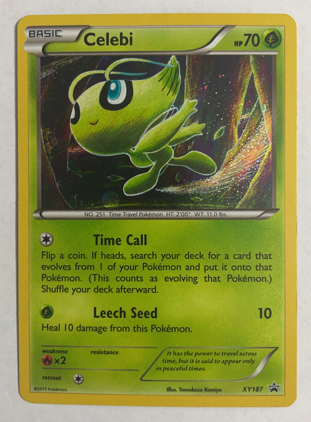 Celebi Promo - XY Evolutions - XY187